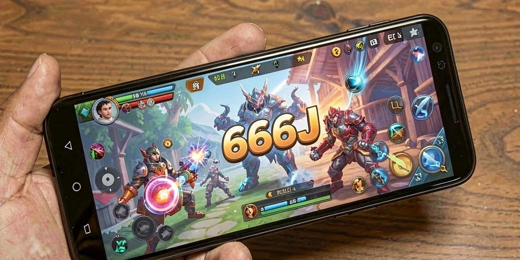 Tampilan utama aplikasi 666J dengan fitur-fitur Utility yang lengkap.