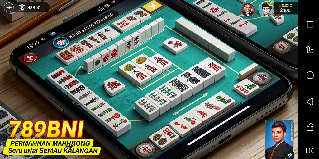 Tampilan gameplay Mahjong yang mengasyikkan dalam 789BNI