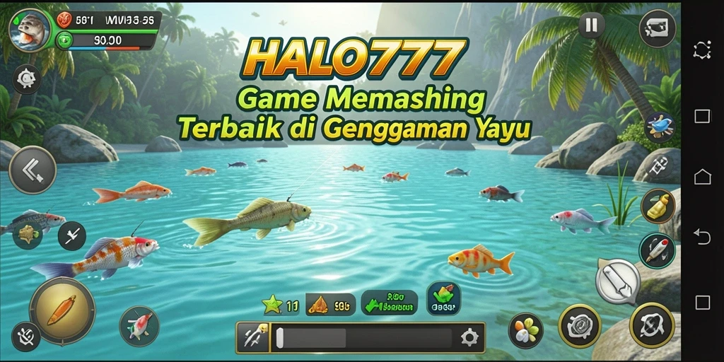 Tangkapan ikan besar dalam gameplay HALO777 yang seru.