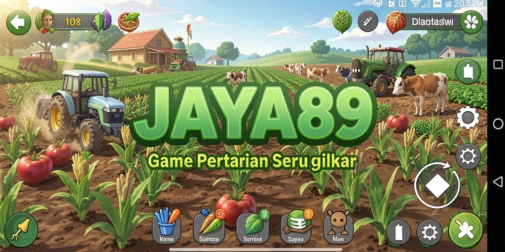Tampilan gameplay seru dalam JAYA89 yang penuh warna.