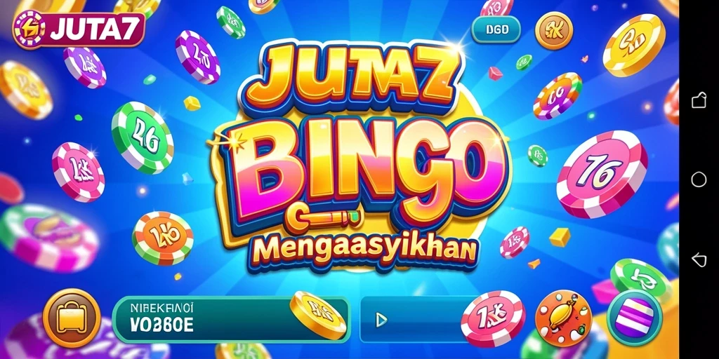 Tangkapan layar utama JUTA7 menampilkan gameplay Bingo yang menarik.