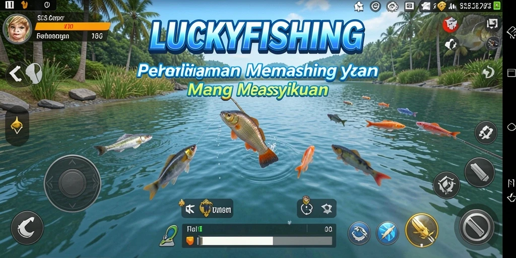 Tangkapan ikan yang epik dalam LUCKYFISHING