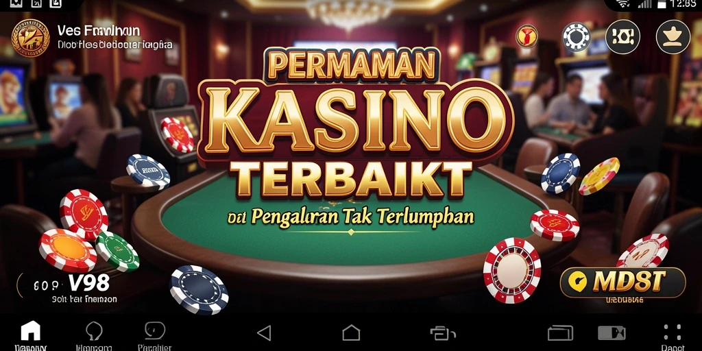 Tampilan gameplay V98 yang seru dengan grafik menawan dan fitur interaktif.